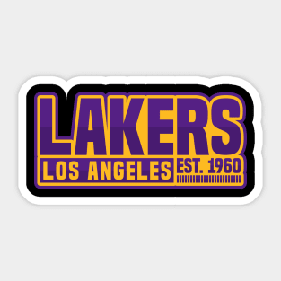 Los Angeles Lakers 01 Sticker